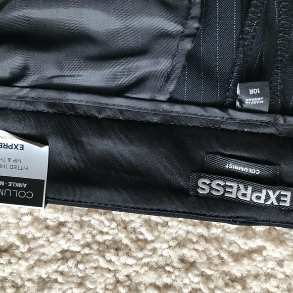 Pinstripe dress pants never worn tag still on - Picture 3 of 4